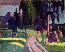 L'été à Murnau (Wassily Kandinsky) - Muzeo.com