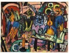 L'enfer des oiseaux (Max Beckmann) - Muzeo.com