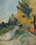 Les Alyscamps (Paul Gauguin) - Muzeo.com