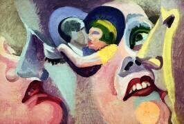 Les amoureux de Paris (Robert Delaunay) - Muzeo.com