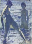 Les baigneuses (Otto Mueller) - Muzeo.com