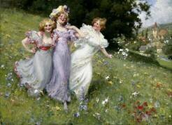 les beautés de l'été (Alois Hans Schram) - Muzeo.com