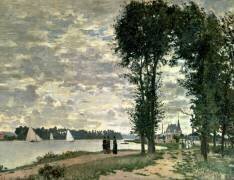 Les berges de la Seine à Argenteuil (Claude Monet) - Muzeo.com