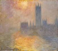 Les Chambres du Parlement (Claude Monet) - Muzeo.com