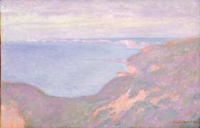 Les falaises près de Dieppe (Claude Monet) - Muzeo.com
