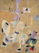 Les fiançailles II, 1947 (Arshile Gorky) - Muzeo.com