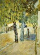 Les gens dans la rue (Pierre Bonnard) - Muzeo.com
