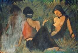 Les gitans du Campfire (Otto Mueller) - Muzeo.com