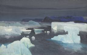 Les Glaciers, mer de Kara (Alexandre Sergueevitch...) - Muzeo.com
