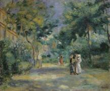 Les jardins de Montmartre (Auguste Renoir) - Muzeo.com