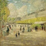 Les Jardins des Tuileries (Childe Hassam) - Muzeo.com