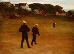 Les joueurs de balle (William Morris Hunt) - Muzeo.com