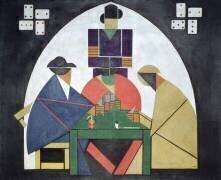 Les Joueurs de Carte (Theo van Doesburg) - Muzeo.com