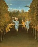 Les Joueurs de Football (Henri Rousseau) - Muzeo.com