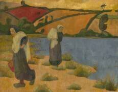 Les laveuses à la Laïta, près du Pouldu (Paul Serusier) - Muzeo.com