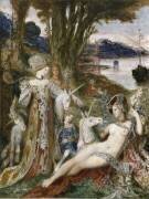 Les Licornes (Gustave Moreau) - Muzeo.com