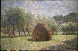 Les meules de foin à Giverny (Claude Monet) - Muzeo.com