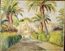 Les palmiers (Auguste Renoir) - Muzeo.com