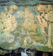 Les premiers jours du printemps à la campagne (Pierre Bonnard) - Muzeo.com