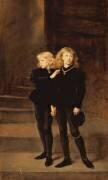 Les Princes Edouard et Richard dans la Tour (John Everett Millais) - Muzeo.com