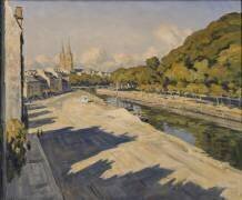 Les Quais de l'Odet à Quimper (André Dauchez) - Muzeo.com
