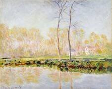 Les rives de l'Epte à Giverny (Claude Monet) - Muzeo.com
