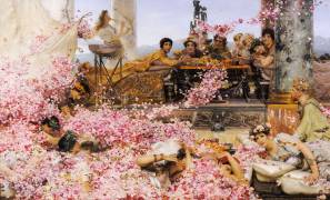 Les roses de Héliogabale (Lawrence Alma-Tadema) - Muzeo.com
