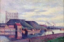 Les terrils du Sacré Madame (Maximilien Luce) - Muzeo.com