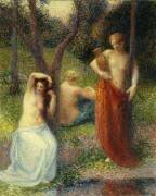 Les trois grâces (Hippolyte Petitjean) - Muzeo.com