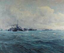 Les troupes des Etats-Unis, en route vers la France (Judd Frederick Waugh) - Muzeo.com