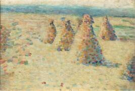 Les villottes, petites meules en Normandie (Charles Angrand) - Muzeo.com