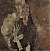 Les voyants II (Egon Schiele) - Muzeo.com