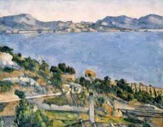 L'Estaque - Vue du Golfe de Marseille (Paul Cézanne) - Muzeo.com
