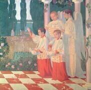 L'Exaltation de la Sainte Croix et La Glorification du Sacrifice de la Messe (Maurice Denis) - Muzeo.com