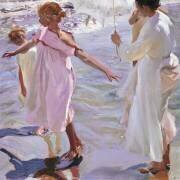 L'Heure du Bain, Valence (Joaquin Sorolla y Bastida) - Muzeo.com
