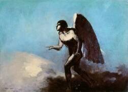 L'Homme ailé ou l'Ange déchu (Odilon Redon) - Muzeo.com