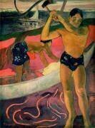L'homme à la hache (Paul Gauguin) - Muzeo.com