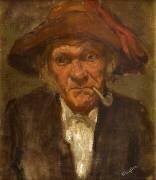 L'homme à la pipe (James Abbott McNeill Whistler) - Muzeo.com