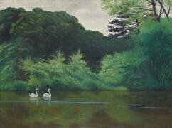 l'Ile du Lac Saint-James (Félix Vallotton) - Muzeo.com