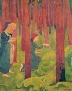 L'Incantation, ou Le Bois Sacré (Paul Serusier) - Muzeo.com