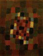 Lit de fleurs coloré (Paul Klee) - Muzeo.com