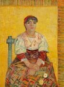 L'Italienne (Vincent van Gogh) - Muzeo.com