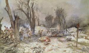 L'offensive de Saint-Pierre-Aigle (François Flameng) - Muzeo.com
