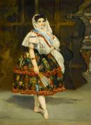 Lola of Valencia, spanish dancer (Edouard Manet) - Muzeo.com