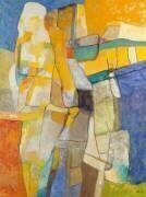Lumière sur Lespugue, 1990 (Maurice Estève) - Muzeo.com