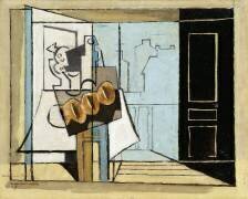 Lundi, la Fenêtre Ouverte (Louis Marcoussis) - Muzeo.com