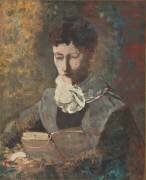 Madame Camille Redon lisant (Odilon Redon) - Muzeo.com