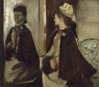 Madame Jeantaud au miroir (Edgar Degas) - Muzeo.com