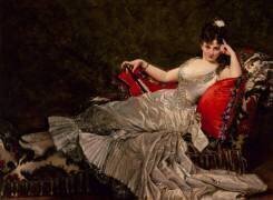 Mademoiselle de Lancey, Alice Tahl dite de Lancey (1851-1913) (Carolus-Duran) - Muzeo.com