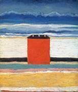 Maison rouge (Kazimir Malevitch) - Muzeo.com